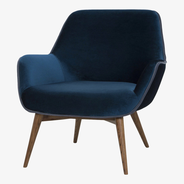 Gretchen Single Seat Sofa Blue Gretchen Single Seat Sofa Blue